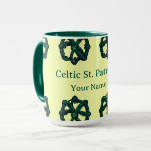 Emerald Heritage Celtic Knot Eternity Mug