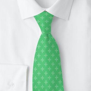 Emerald Honeysuckle Tie