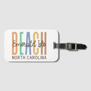 Emerald Isle Beach North Carolina (Sands) Luggage Tag