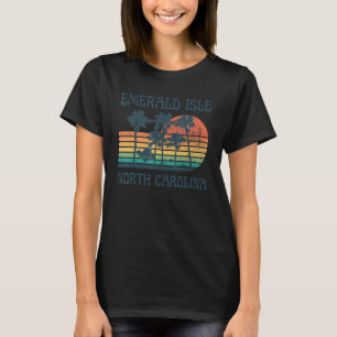 Emerald Isle North Carolina Beach Summer Vacation T-Shirt