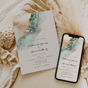 Emerald Isle Wedding Invitation
