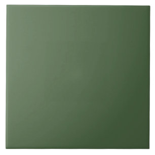 Emerald / Jade Green Mid-Century Ceramic Tile