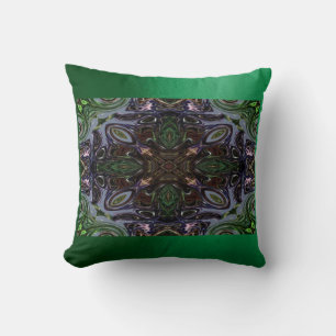 Emerald Jewel Pillow-Design 1 Cushion