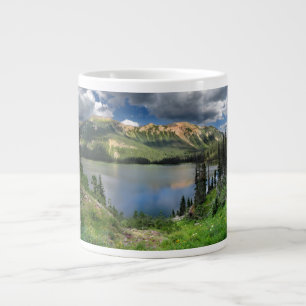 Emerald Lake 4 - Weminuche Wilderness - Colorado Large Coffee Mug