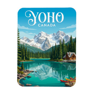 Emerald Lake Canada Magnet