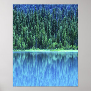 Emerald Lake, Yoho NP, BC, Canada Poster