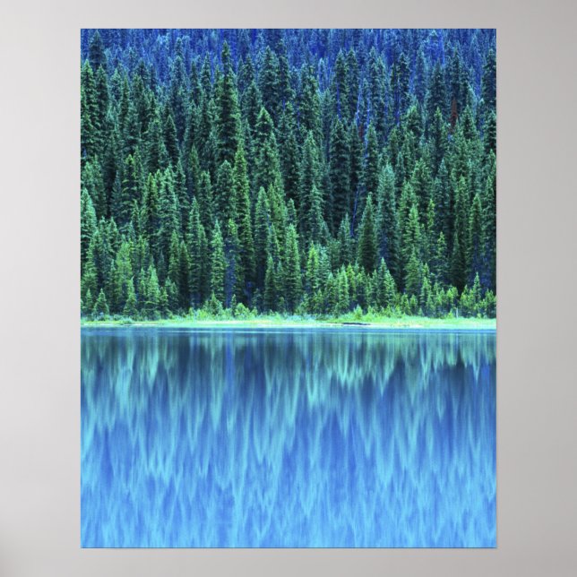 Emerald Lake, Yoho NP, BC, Canada Poster (Front)