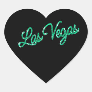 Emerald Las Vegas Sparkles Sticker