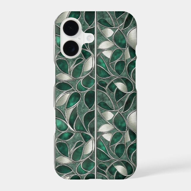 Emerald Leaves Pattern (Back)
