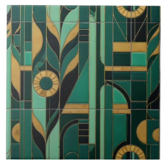 Emerald Metropolis Ceramic Tile