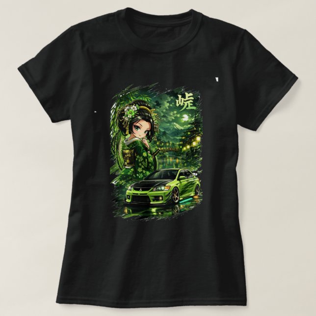 Emerald Midnight Touge Tee (Design Front)