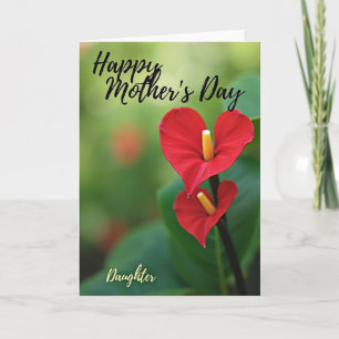 Emerald Mothers Day Flower Card