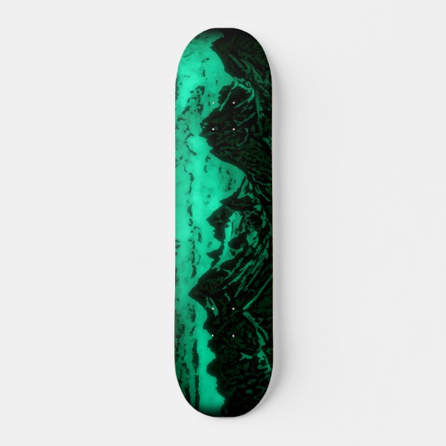 Emerald Mountains  Skateboard (Front)