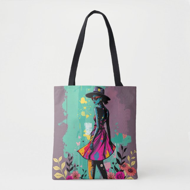 Emerald Muse Duet  Tote Bag (Front)