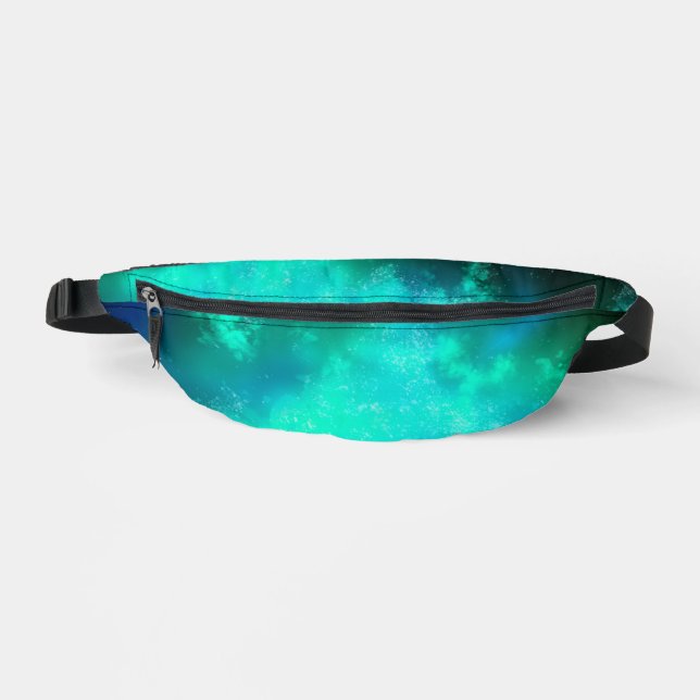 Emerald night sky  bum bags (Front)