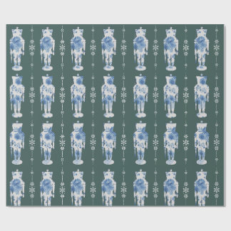 Emerald Nutcracker Wrapping Paper