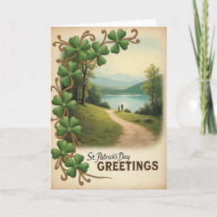 Emerald Path St Patricks Day Card