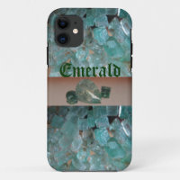 Emerald Pattern iPhone Case