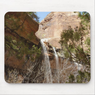 Emerald Pool Falls I from Zion National Park Mouse Pad