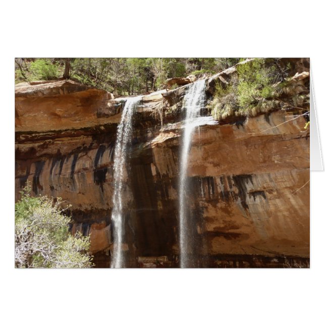 Emerald Pool Falls IV from Zion National Park (Front Horizontal)