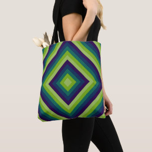 Emerald Pulse Tote Bag