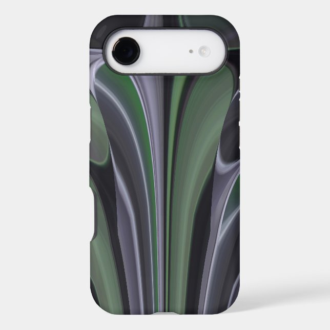 Emerald Radiance | Beautiful Green Aurora Texture  (Back)