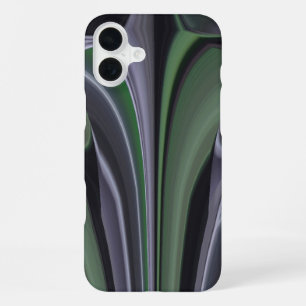 Emerald Radiance Beautiful Green Aurora Texture iPhone Case