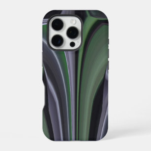 Emerald Radiance Beautiful Green Aurora Texture iPhone Case
