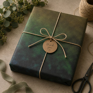 Emerald Refrain Tissue Paper