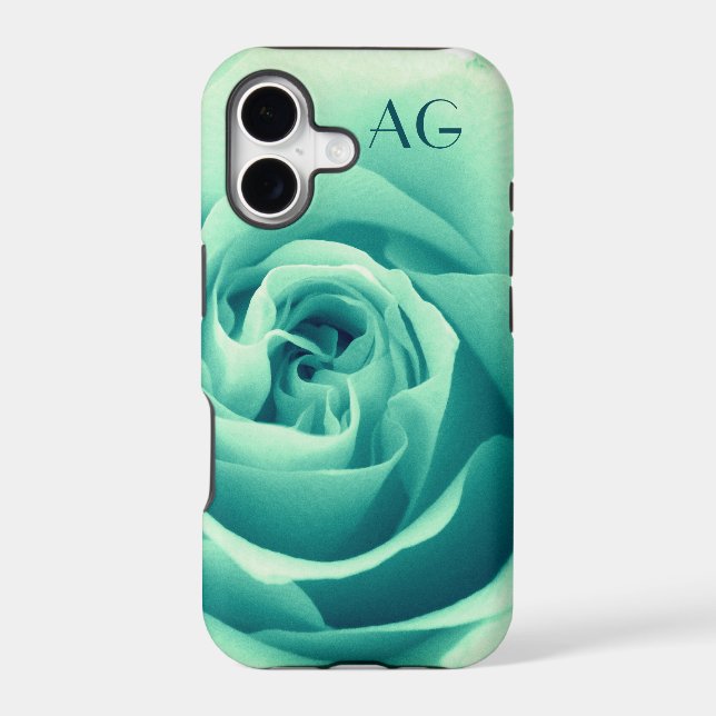 Emerald Rose iPhone Case (Back)