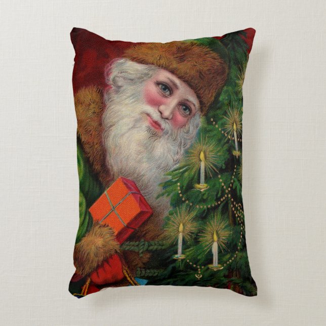 Emerald Santa Rectangular Pillow (Front(Vertical))