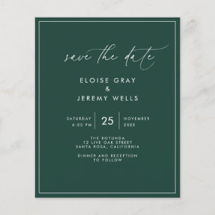 Emerald Save the Date 
