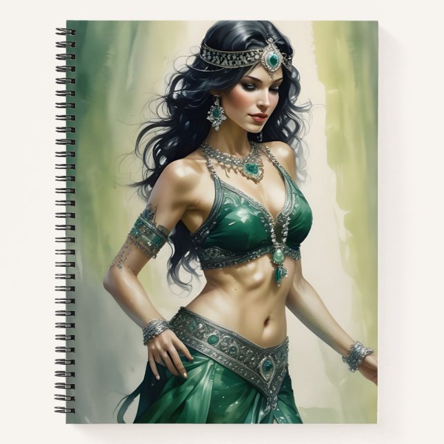 Emerald Seduction Notebook (Front)