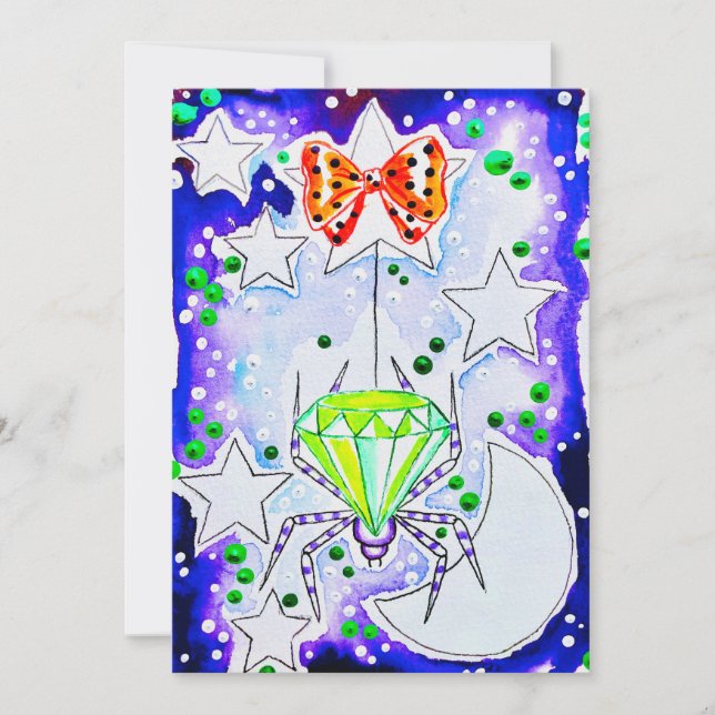 Emerald Spider Card (Front)
