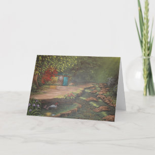 Emerald Treasure Greeting Card