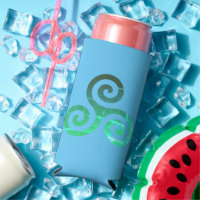 Emerald Triskele Ancient Celtic Symbol