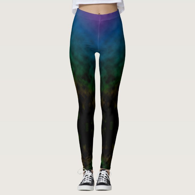Emerald Twilight Leggings (Front)