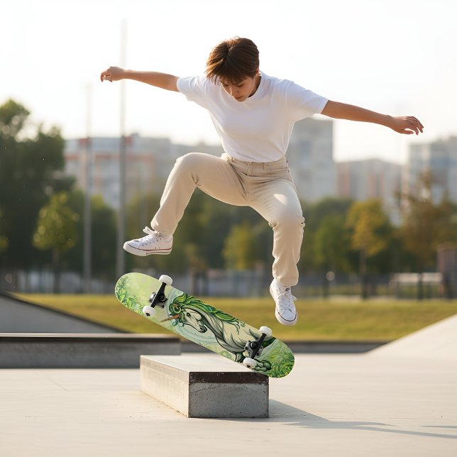 Emerald Unicorn Skateboard (Creator Uploaded)