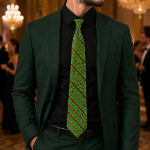 Emerald Venom Tie