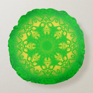 Emerald Vitality Round Cushion