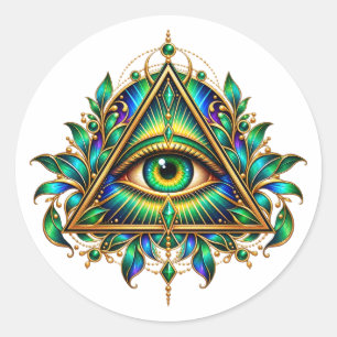 Emerald Watcher Sticker