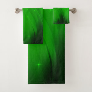Emerald Wave Bath Towel Set
