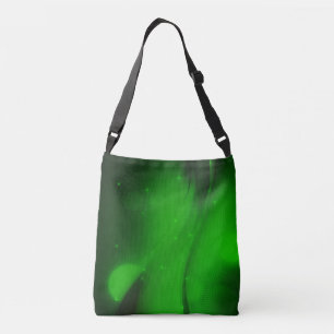 Emerald Wave Crossbody Bag