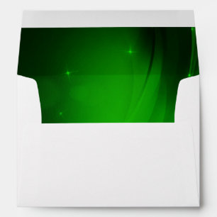 Emerald Wave Envelope