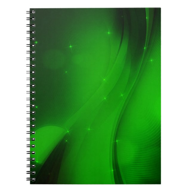 Emerald Wave Notebook (Front)