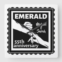 Emerald wedding anniversary 55 years