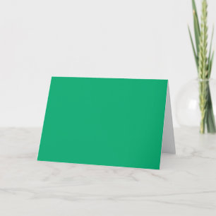 Emerald & White Folded Program – Customisable