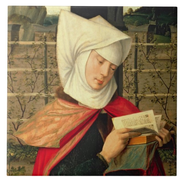 Emerency, the mother of St. Anne, panel from the e Ceramic Tile (Front)