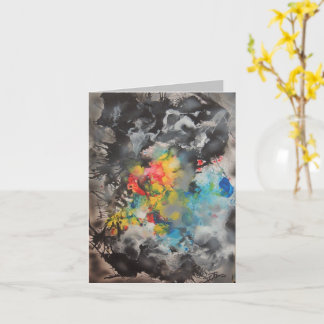 Emergence of Colour Abstract Card