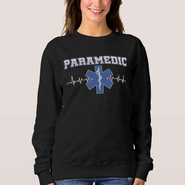 Emergency Assistant Paramedic Emergency Service Sweatshirt (Front)